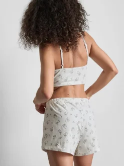 Pijama corto con camiseta de tirantes