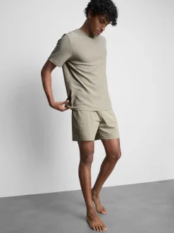 Pijama corto con textura