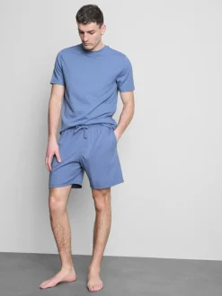 Pijama corto con textura