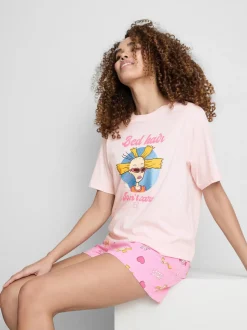 Pijama corto de algodón de Cynthia de Rugrats