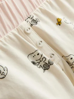 Pijama corto de algodón de Snoopy