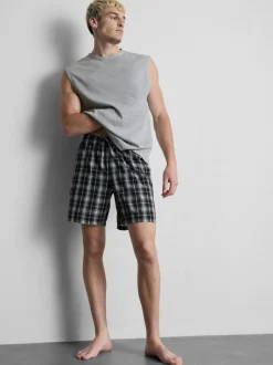 Pijama corto de cuadros