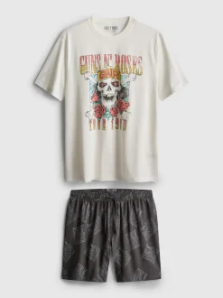 Pijama corto de Guns N' Roses