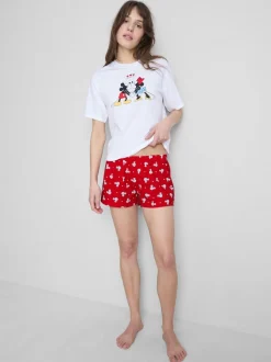 Pijama corto de Mickey y Minnie Mouse de Disney