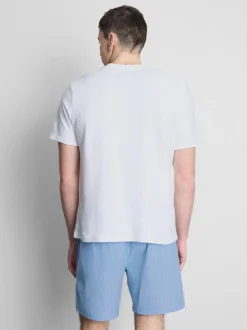 Pijama corto de rayas