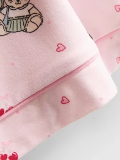 Pijama corto estampado boyfriend con ositos