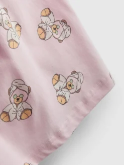 Pijama corto estampado con mucho algodón