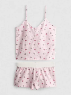 Pijama corto estampado Love To Lounge