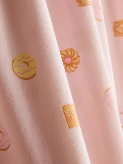 Pijama de algodón estampado