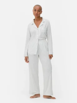 Pijama de punto de corte masculino