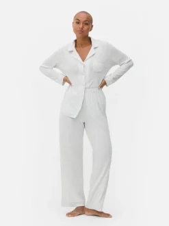 Pijama de punto de corte masculino