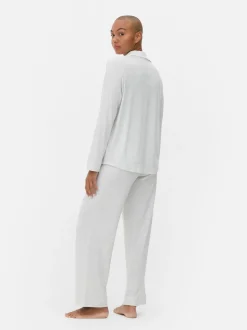 Pijama de punto de corte masculino