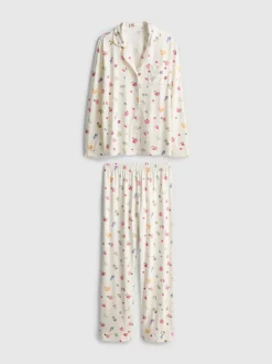 Pijama estampado de corte boyfriend