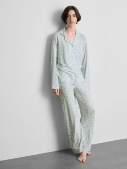 Pijama estampado de corte boyfriend