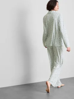 Pijama estampado de corte boyfriend