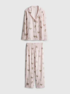Pijama estampado de corte boyfriend Love To Lounge