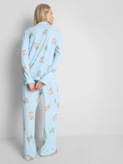Pijama estampado de corte boyfriend