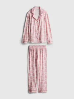 Pijama estampado de corte boyfriend