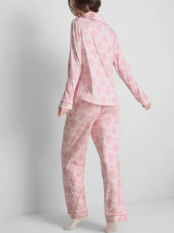 Pijama estampado de corte boyfriend