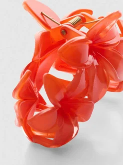 Pinza para el pelo con diseño de orquídeas
