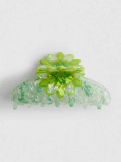 Pinza para el pelo de flor