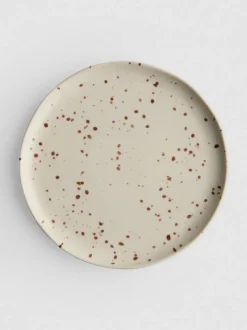 Plato pequeño moteado