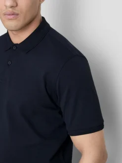 Polo básico de manga corta
