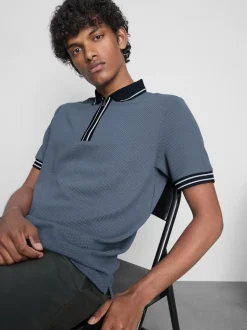 Polo texturizado