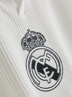 Polo texturizado del Real Madrid