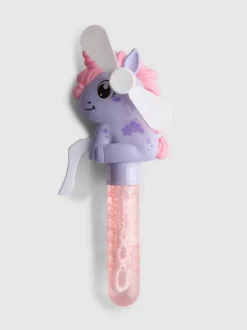 Pompero de juguete con unicornio