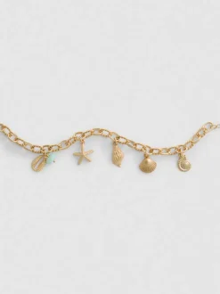 Pulsera con colgantes de conchas