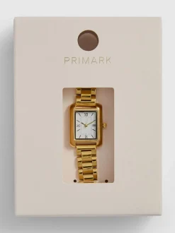 Reloj con correa de cadena con eslabones