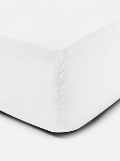 Sábana bajera de algodón puro para cama superking
