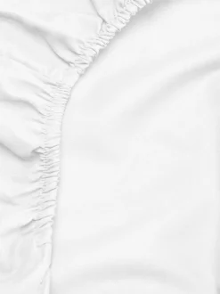Sábana bajera de satén para cama individual