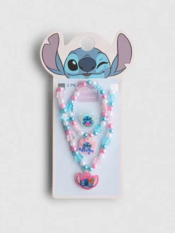 Set de bisutería de 3 piezas de Stitch de Disney