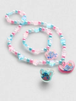 Set de bisutería de 3 piezas de Stitch de Disney