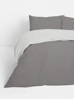 Set de cama reversible con sábana bajera
