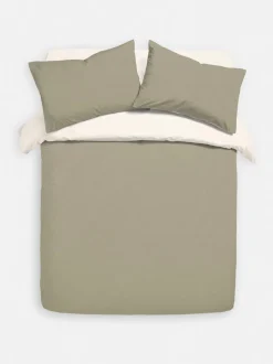 Set de cama reversible con sábana bajera