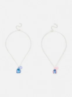Set de collares de la amistad de Stitch de Disney