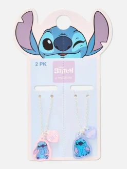 Set de collares de la amistad de Stitch de Disney