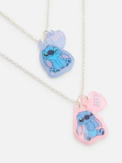 Set de collares de la amistad de Stitch de Disney