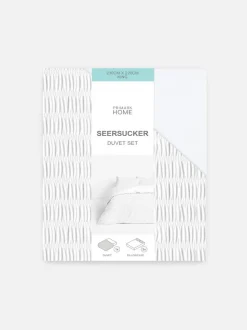 Set de funda nórdica de sirsaca para cama king size