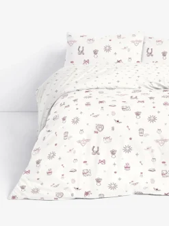 Set de ropa de cama doble con motivos de gatos