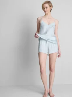 Shorts de pijama en mezcla de seda de The Edit
