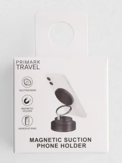 Soporte magnético para el teléfono con ventosa
