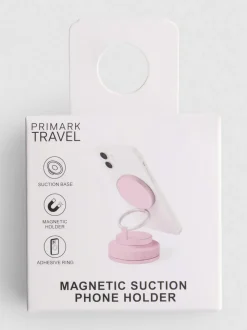 Soporte magnético para el teléfono con ventosa