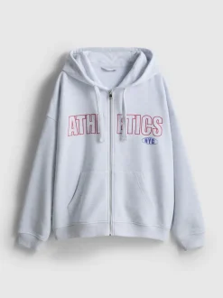 Sudadera Athñetics con capucha y cremallera