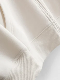 Sudadera básica con capucha en mezcla de algodón