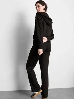 Sudadera clásica con capucha en mezcla de algodón