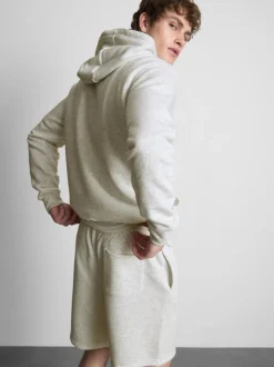 Sudadera con capucha en mezcla de algodón